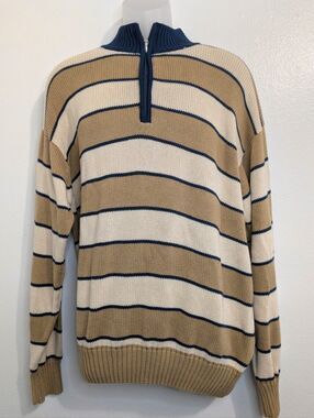 Bullock & Jones Preppy Elevated Academia Streetwear Cozycore Sporty Sweater XL